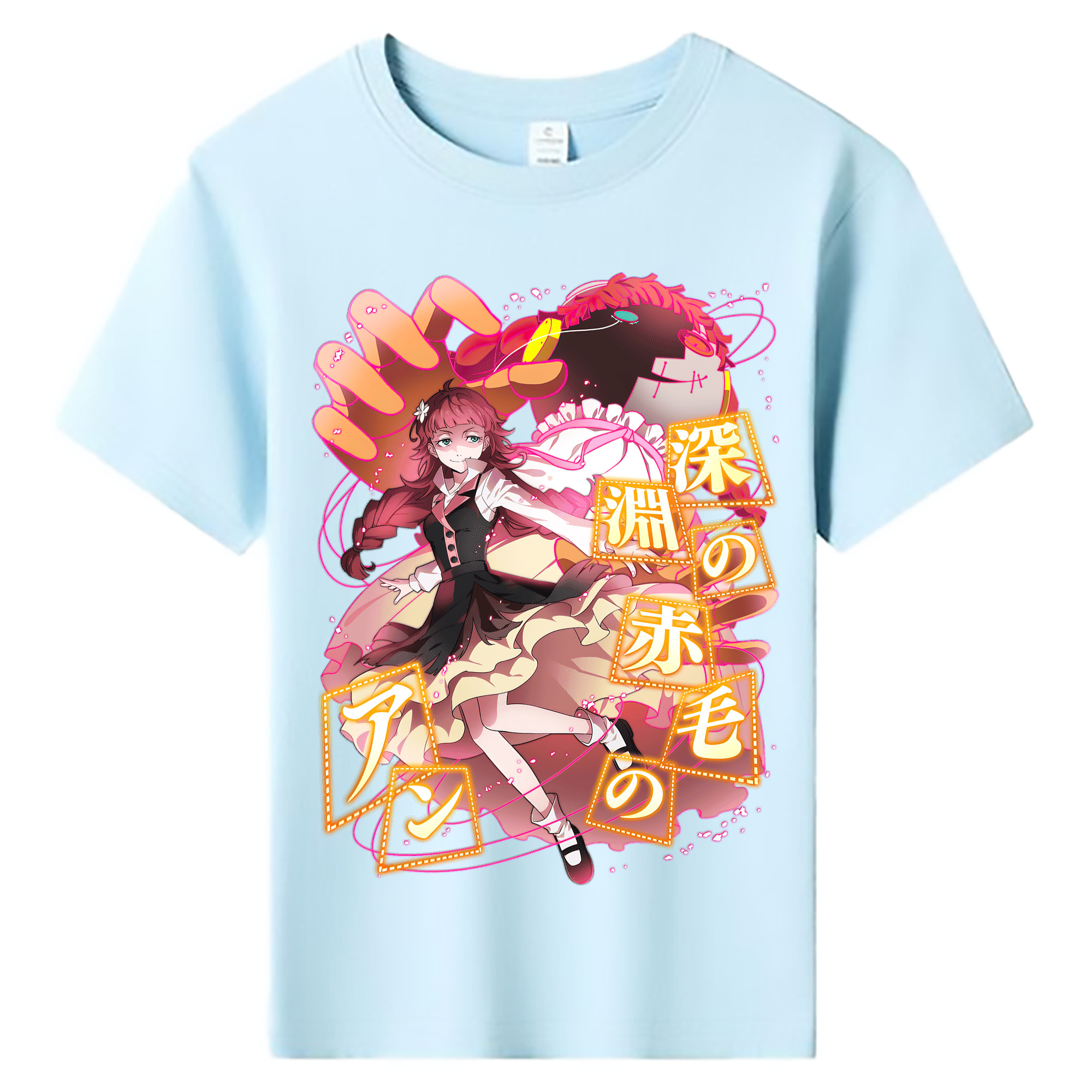 （画像用） 文豪ストレイドッグス Bungo Stray Dogs 綿100％キッズTシャツ（フロントプリント）